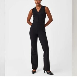 SPANX Sleek Black Jumpsuit